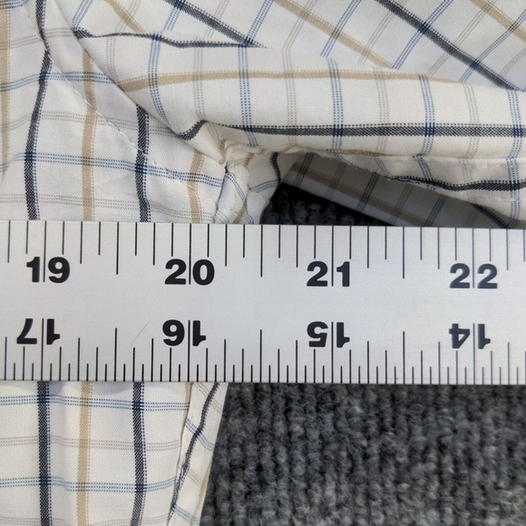 Eddie Bauer Men's Button-Down Shirt Men's Multi Medium Long Sleeve Check - Picture 12 of 12